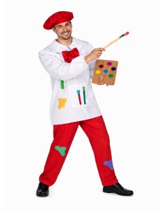 Fantasia de Pintor Tamanho L - de alta qualidade, ideal para carnaval, festas temáticas e eventos especiais